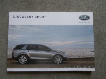 Land Rover Discovery Sport +Design Pakete Prospekt 2016 NEU