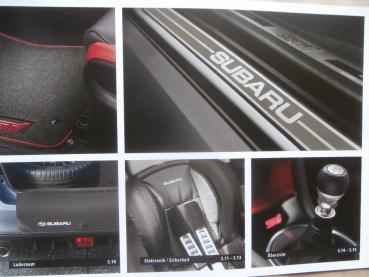 Subaru WRX STI Zubehör August 2017 Prospekt