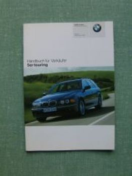 BMW Handbuch für Verkäufer 5er E39 Touring 2002+Edition+Individu