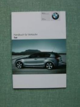 BMW Handbuch für Verkäufer 1er E87 2005 116i-130i+118d+120d