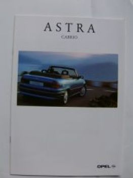 Opel Astra Cabrio Oktober 1996 NEU