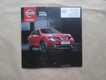Nissan Juke +Preisliste September 2015