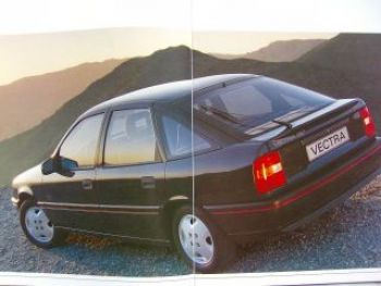 Opel Vectra A Prospekt  September 1989