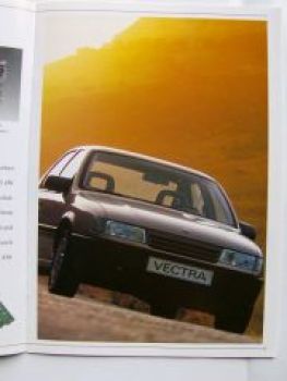 Opel Vectra A Prospekt  September 1989