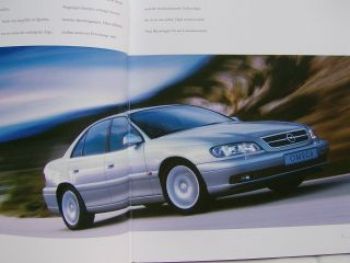 Opel Modellprogramm Prospekt alle August 1999 NEU