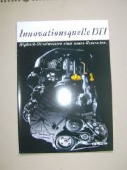 Opel Innovationsquelle DTI Prospekt September 2000