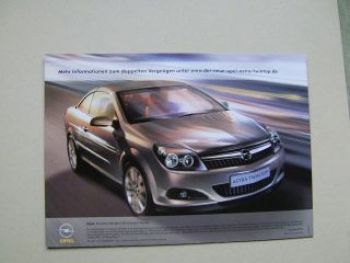 Opel Astra TwinTop Coupé Cabriolet Prospekt September 2005
