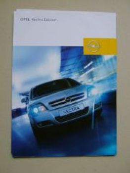 Opel Vectra Edition Prospekt August 2004 NEU