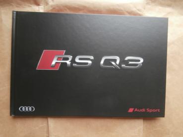 Audi RS Q3 Typ 8U Buch Prospekt April 2015 NEU