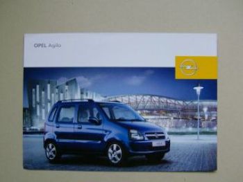 Opel Agila Prospekt Januar 2004 +Njoy +Style-Paket