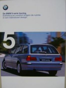 5-serie touring E39 Prospekt Niederlande März 1998