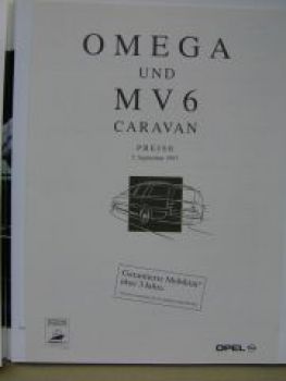 Opel Omega B Caravan März 1997 NEU