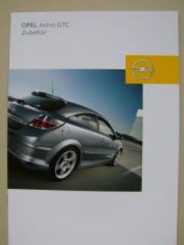 Opel Astra GTC Zubehör Prospekt Januar 2005