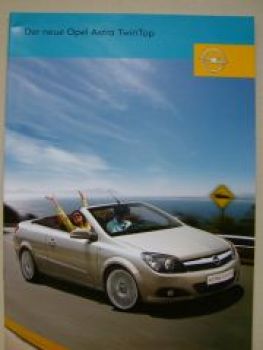 Opel Astra TwinTop Prospekt April 2006 NEU