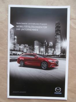 Mazda Gewerbe-& Großkunden Programm August 2016
