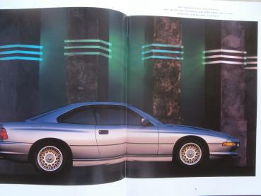 BMW 840Ci 850Ci 850CSi E31 Prospekt + Individual September 1993