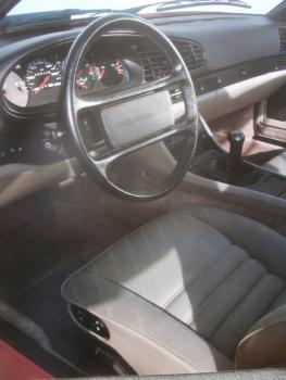 Porsche 944 turbo Prospekt Großformat Februar 1985