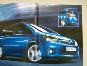 Opel Zafira OPC Prospekt März 2005  +Preisliste