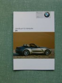 BMW Handbuch für Verkäufer Z4 E85 Roadster +Individual 2004