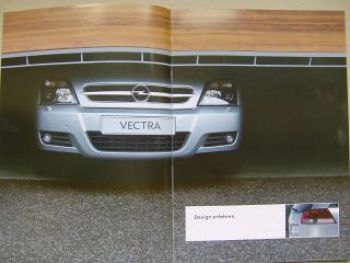 Opel Vectra Edition  +Caravan Prospekt November 2004