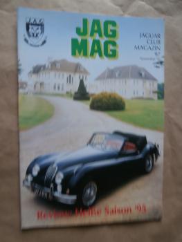 Jag Mag Club Magazin 11/1995 XK140,E-Type