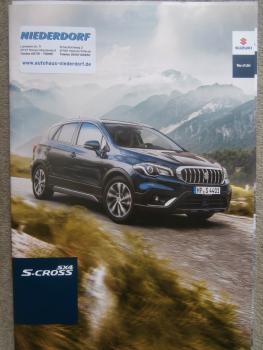 Suzuki SX4 S-Cross Prospekt 82kw 103kw +Allgrip November 2018+Preisliste