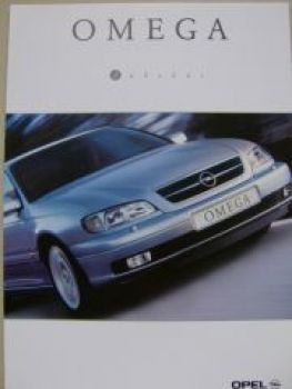 Opel Omega B Zubehör Prospekt August 1999