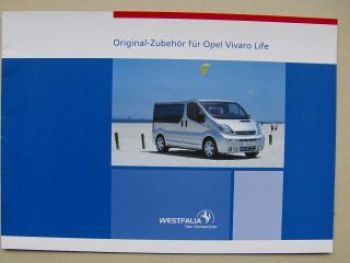 Westfalia Opel Vivaro Life Prospekt März 2003 NEU