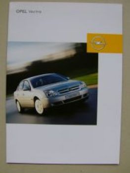 Opel Vectra Prospekt Februar 2003 Schweiz NEU