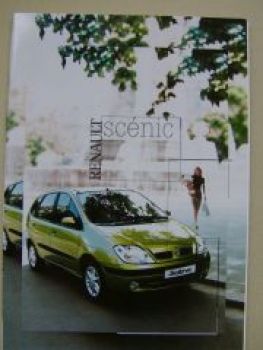 Renault Scenic Prospekt August 1999 +Preisliste