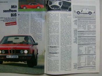 Auto Zeitung 10/1983 BMW 628CSI E24, Sierra XR4i, E30, Manta i20