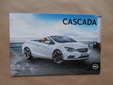 Opel Cascada +Edition +Innovation +Ultimate Prospekt Juni 2017 +Preisliste