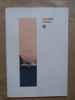 BMW 7-Series 740i/iL 750iL E38 US Broschüre June 1996