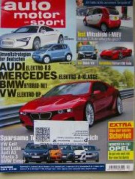 ams 17/2009 BMW Hybrid M1 750Li F02, F458 Italia, S500 Lang
