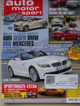ams 16/2009 BMW M5 E60,SLS AMG, X6 M E71, ix55, A4 20 TDI e
