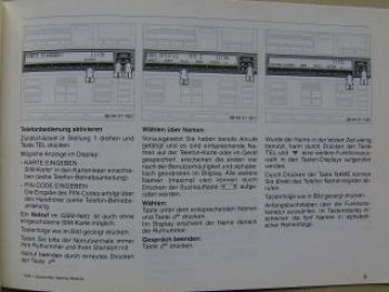 BMW Telefon (GSM) MID Zusatzanleitung März 1994