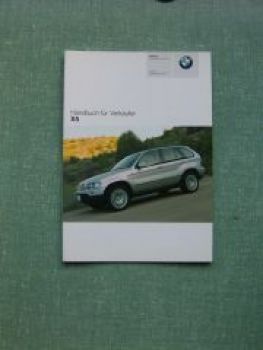 BMW Handbuch für Verkäufer X5 E53 3.0i-4.6is 3.0d +Individual 20