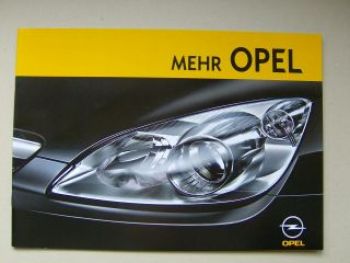 Opel alle Modelle März 2006 Prospekt NEU