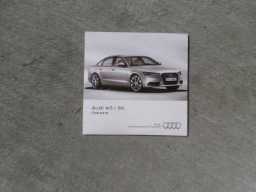 Audi A6 +Avant +S6 +A6 hybrid +allroad Typ 4G Onboard Bedienungsanleitung 5/2012 MMI CD