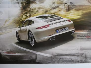 Porsche Original Großformat 2014 Kalender Cayenne Turbo S (957),911 50 Years (991),911 GT3,