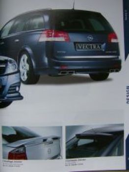 Opel Zubehör Prospekt 2008/2009 MAG Autowelt alle Modelle