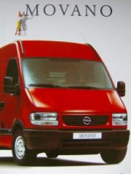 Opel Movano Prospekt Mai 1999 NEU