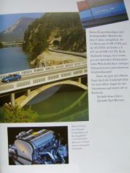 Opel Astra Cabrio Prospekt Oktober 1997 NEU