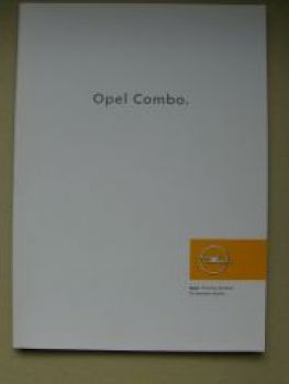 Opel Combo Prospektmappe 2005 NEU