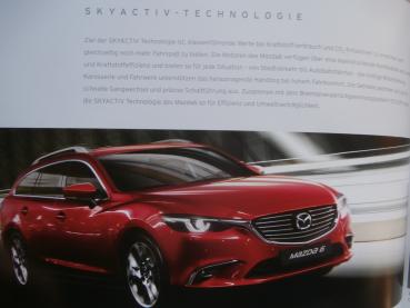 Mazda 6 +Kombi Prime Line +Exclusive Line Sports Line Typ GJ GL August 2017