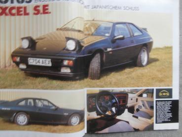 Autokraft Magazin 7+8/1986 Sheldonhurst Cobra 427,XK120 Speedster 356,EBS 500SEC Cabrio,Corvette Story,