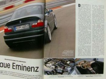 ams 15/2002 X5 44i E53, BMW M3 CSL E46, A8, Phaeton W12