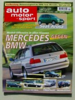 ams 1/1997 BMW E39 Touring 728i 735i E38, VW T4 VR6