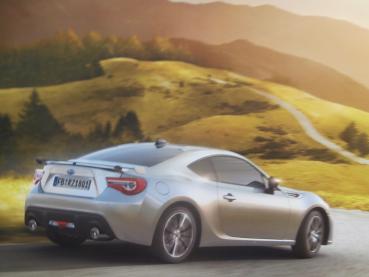 Subaru BRZ  Prospekt Januar 2018 +Preisliste 7/2018