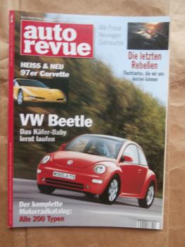 auto revue 2/1997 VW Beetle, Corvette, C230 T W202,Suzuki Alto GL, VW Polo SDI Family,Prelude 2.2 VTi VTEC